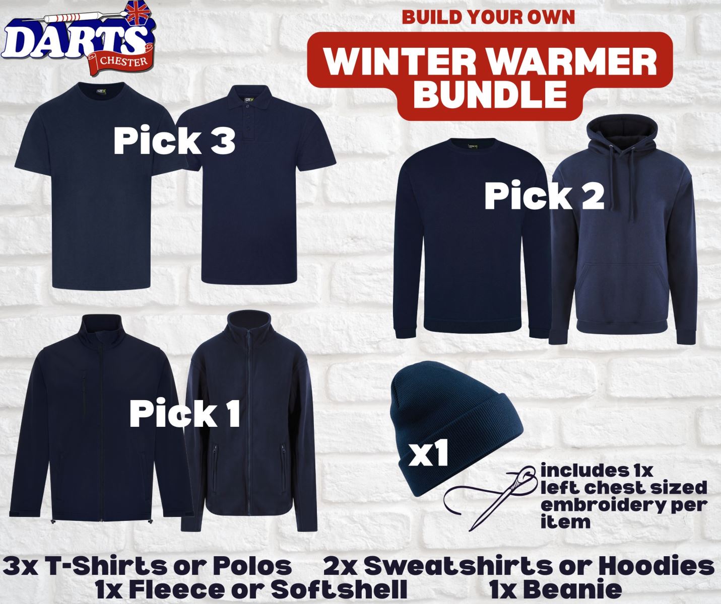 Winter workwear bundle example